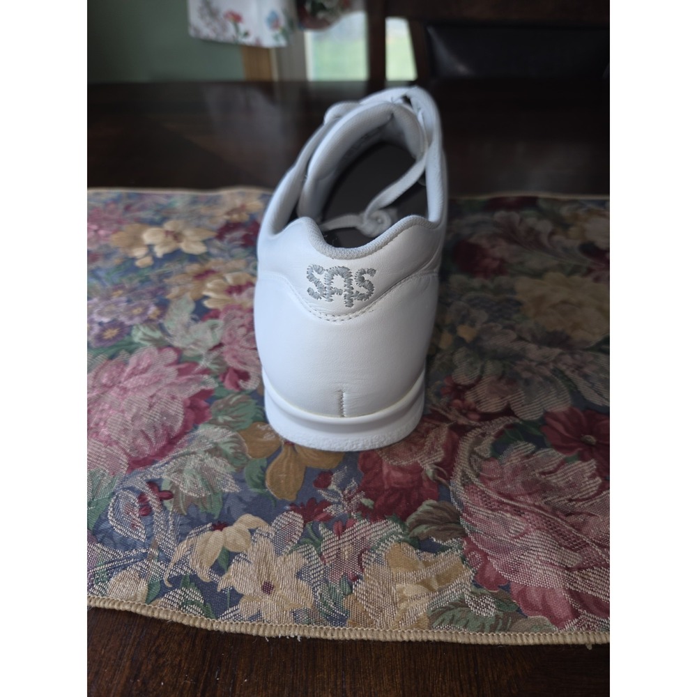 SAS Free Time Comfort Sneakers Walking Shoes Womens Size 11 M White Leather - Picture 15 of 16